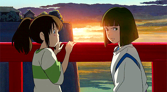 Resultado de imagen de el viaje de chihiro gif
