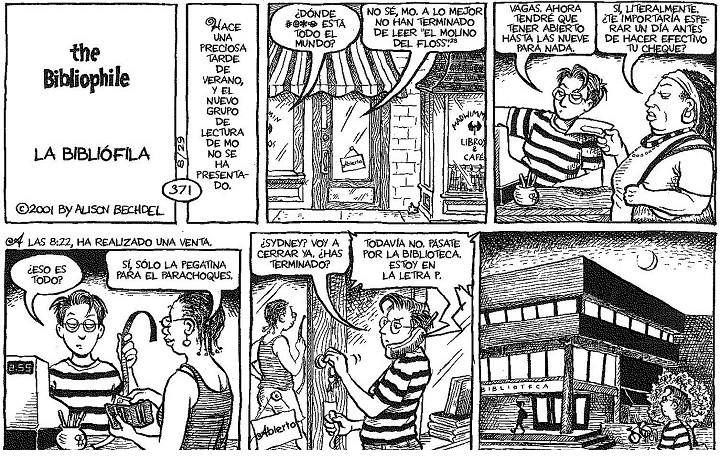 Fuente: Bechdel, Alison; Unas Lesbianas de Cuidado; 2014
