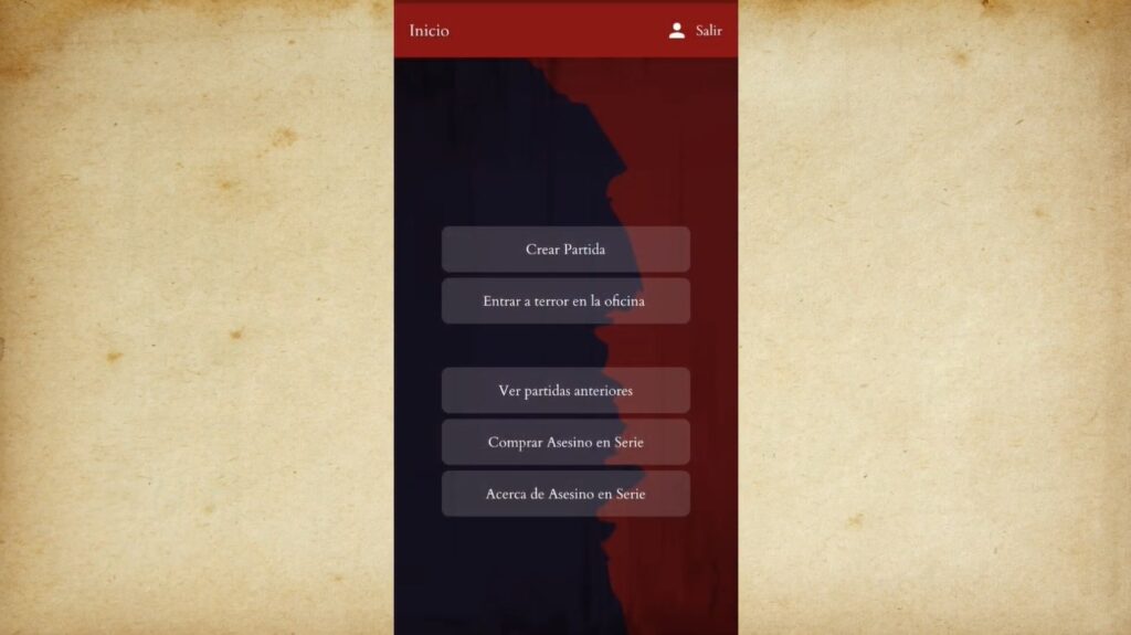 Asesino en Serie App