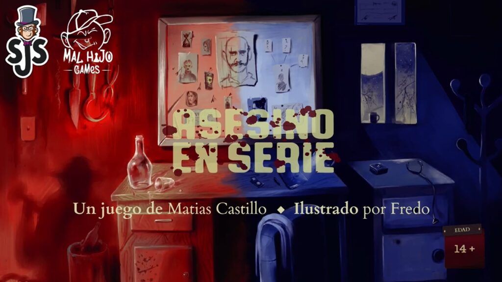 Asesino en Serie, un juego de roles ocultos de SJS