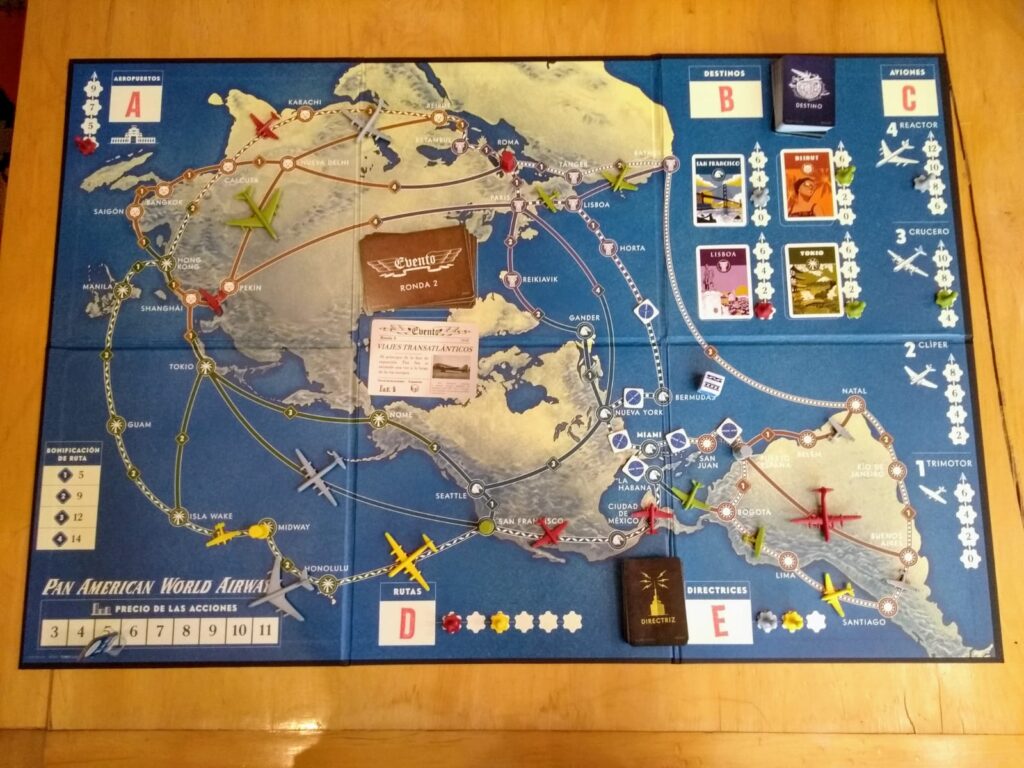 Pan Am Tablero