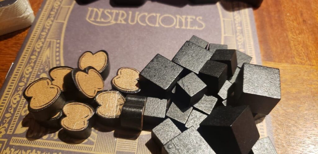 Juego de mesa fichas