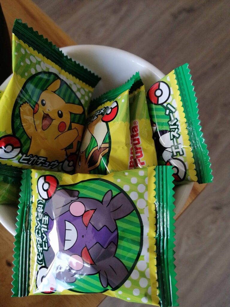 Snacks ñoños Pokemon comida