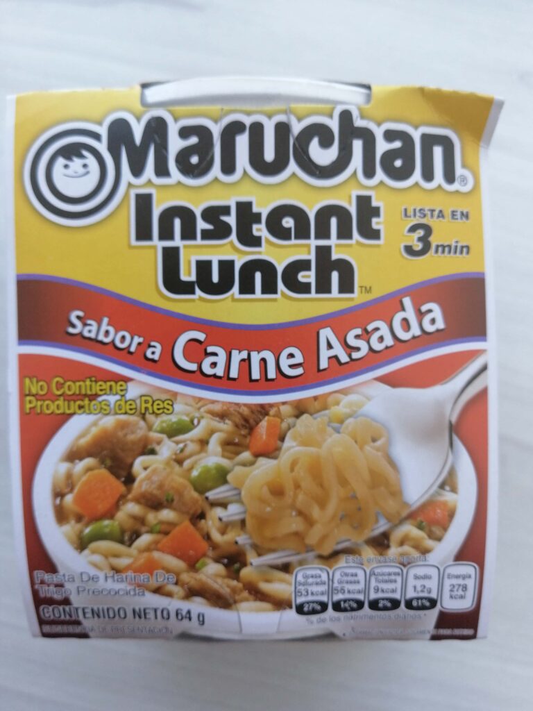 Sopa instantánea maruchan