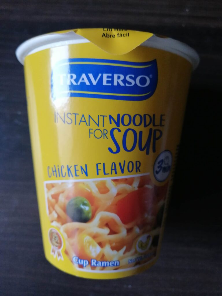Sopa instantánea traverso