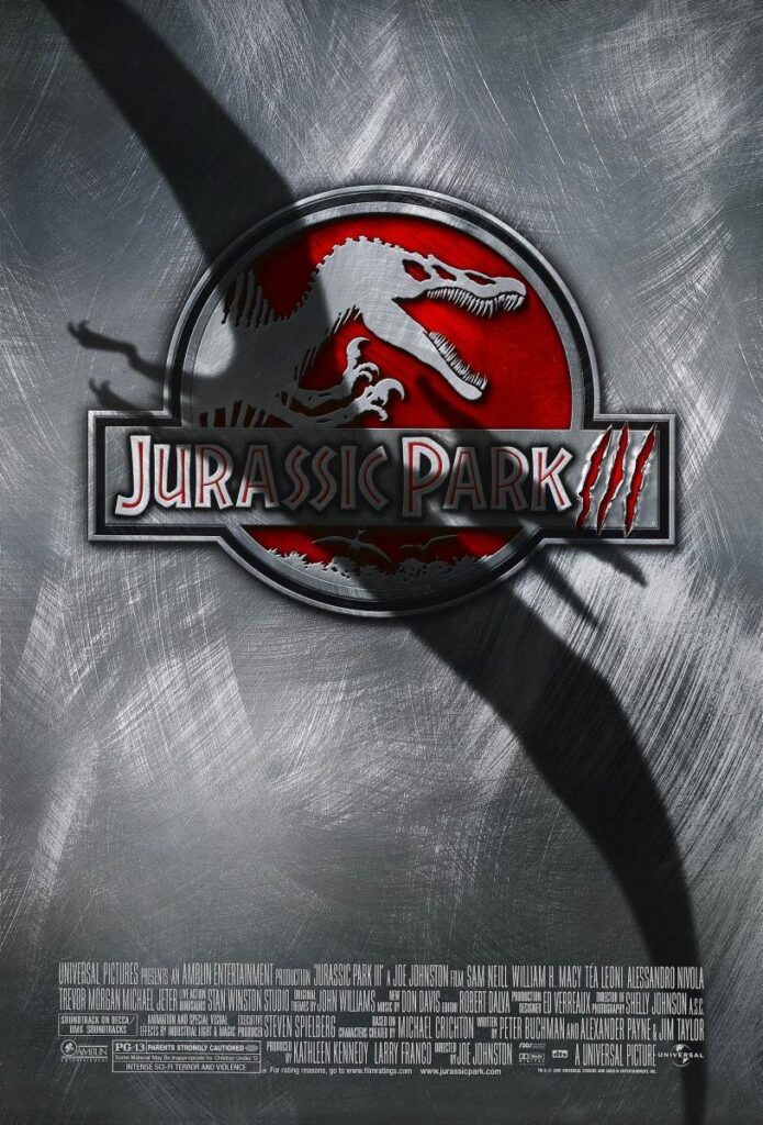 Jurassic Park 3 poster