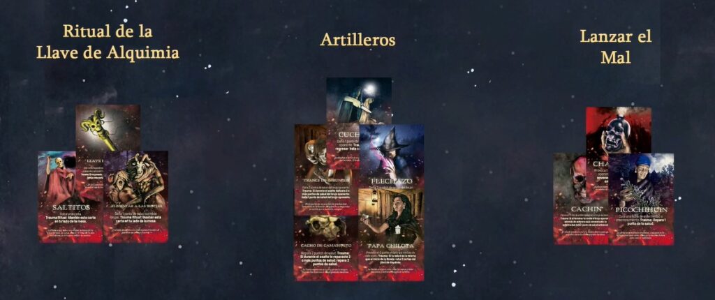 Susurros Bajo Tierra cartas Amalgama Estudio