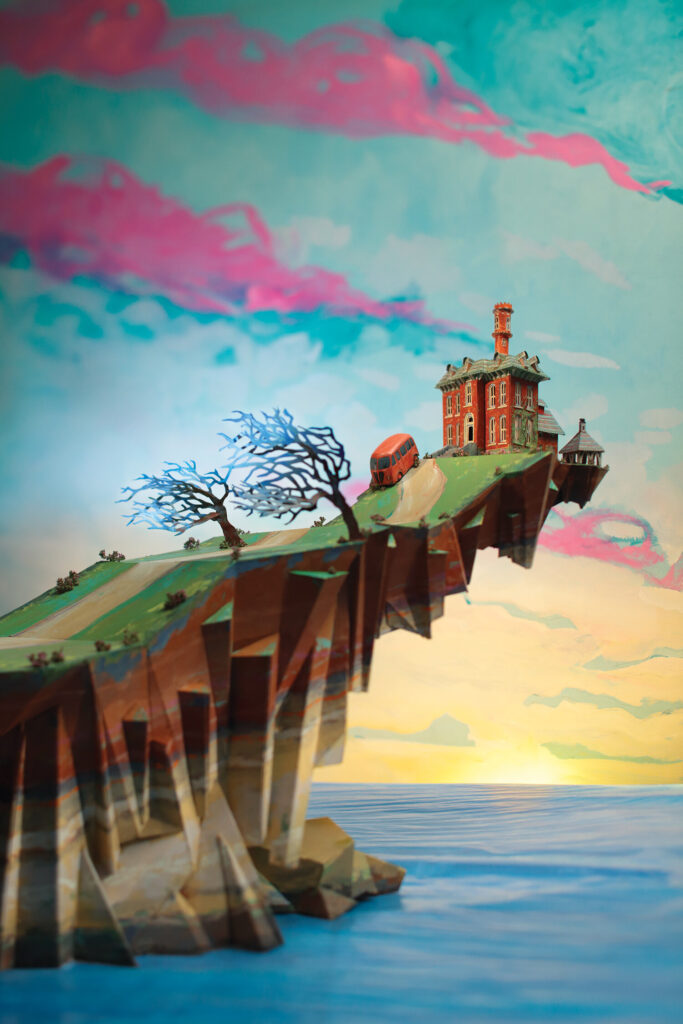 La casa en el mar más azul portada