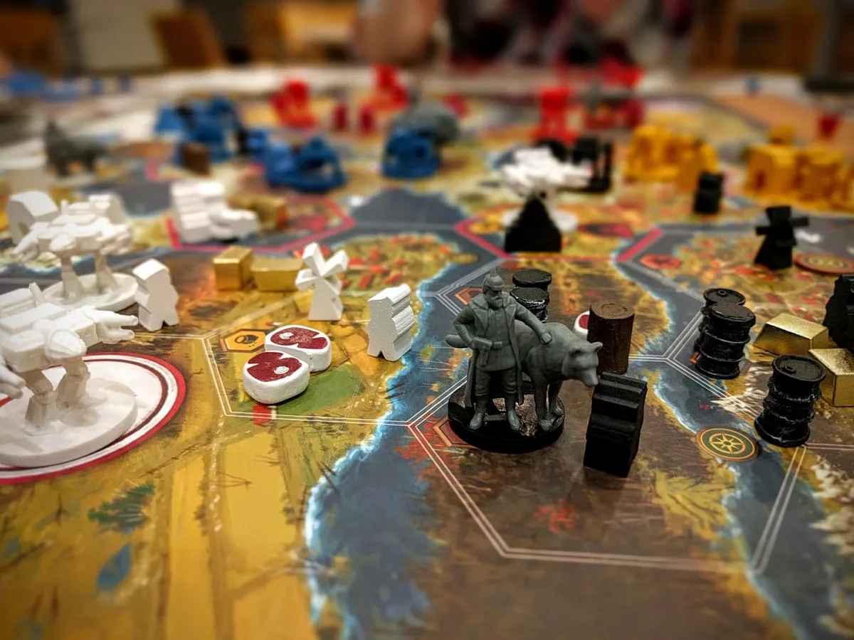 Scythe tablero partida